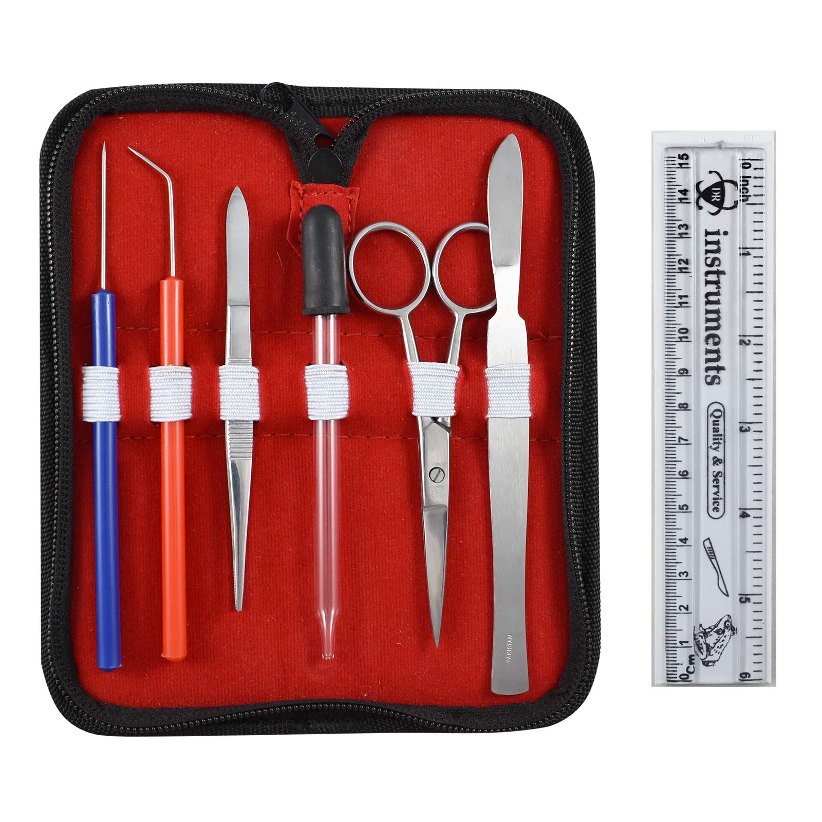 大学別 医学部セット Doctor Glass DR Instruments 60ZP Fine Zippy Dissection Kit, Grade